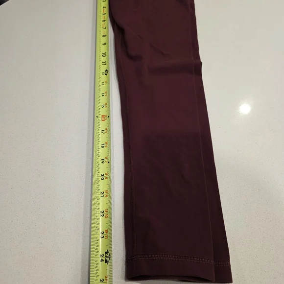 TNA Burgundy Leggings - Picture 7 of 8